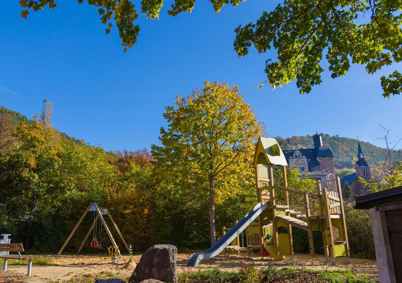 Hotel & Ferienwohnungen Bohlenblick Saalfeld Saale Zewnętrze zdjęcie