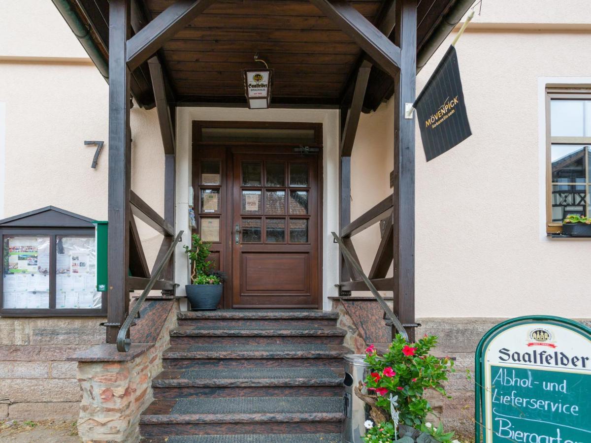 Hotel & Ferienwohnungen Bohlenblick Saalfeld Saale Zewnętrze zdjęcie
