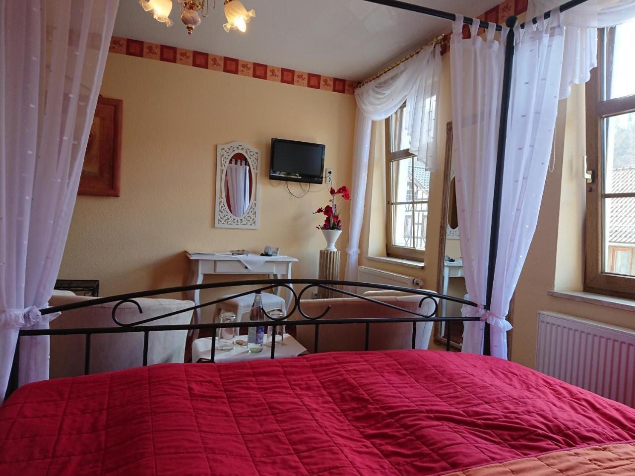 Hotel & Ferienwohnungen Bohlenblick Saalfeld Saale Zewnętrze zdjęcie
