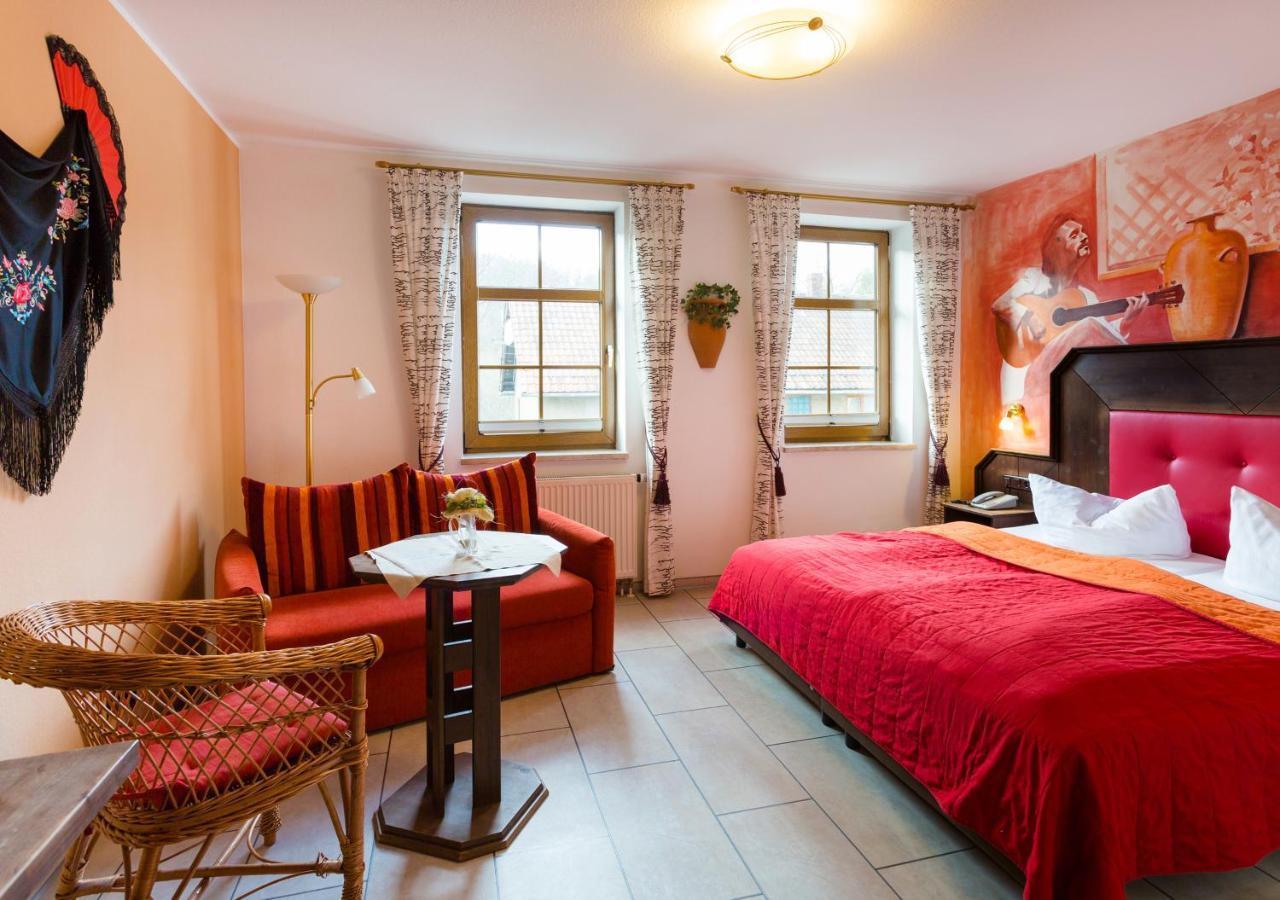 Hotel & Ferienwohnungen Bohlenblick Saalfeld Saale Zewnętrze zdjęcie